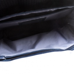 TUMI Balck/Dark Blue Nylon and Leather Global Limited Edition Backpack