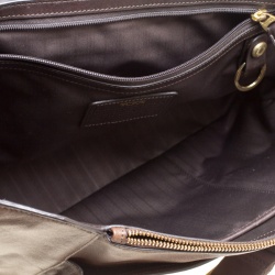 TUMI Brown Leather Beacon Hill Cambridge Briefcase