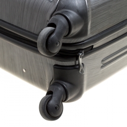 Tumi Grey Graphic Print Polycarbonate Carry On Luggage 50
