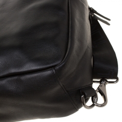 Pre Owned Tumi Black Leather Murano Sling Backpack