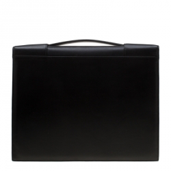 Pre Owned Tumi Black Leather Organizer Case