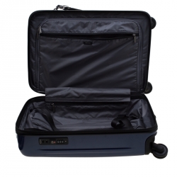 Pre Owned TUMI Blue/Black Plastic Rollenkoffer International Trolley