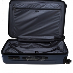 Pre Owned TUMI Blue/Black Plastic Rollenkoffer Packing Case Trolley 