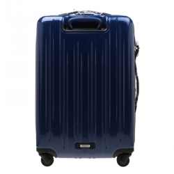 Pre Owned TUMI Blue/Black Plastic Rollenkoffer Packing Case Trolley 
