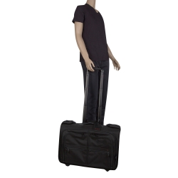 Tumi Black Nylon Alpha Wheeled Carry On Garment Bag