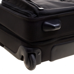 Tumi Black Nylon Alpha Wheeled Carry On Garment Bag