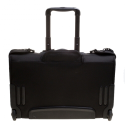 Tumi Black Nylon Alpha Wheeled Carry On Garment Bag