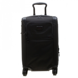 Pre Owned Tumi Black Nylon Short Trip Luggage