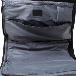 Pre Owned Tumi Black Nylon Tri Fold Garment Luggage Travel Bag
