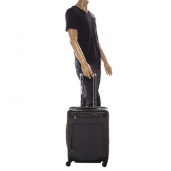 Pre Owned Tumi Grey Nylon Expandable Aden Fortnight Trip 31 Luggage