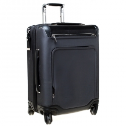 Pre Owned Tumi Grey Nylon Expandable Aden Fortnight Trip 31 Luggage