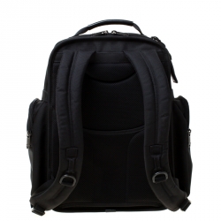 Tumi Black Nylon Expandable Backpack 