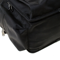 Tumi Black Nylon Expandable Backpack 