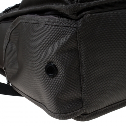 Pre Owned Tumi Dark Grey Nylon Compact Backpack 