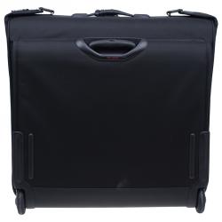 Pre Owned Tumi Black Ballistic Nylon Long Wheeled Garment Bag