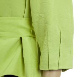 Pre Owned Jaeger Yellow Green Jacket
