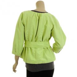 Pre Owned Jaeger Yellow Green Jacket