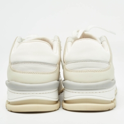 Axel Arigato White/Cream Leather Low Top Sneakers Size 41