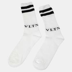 Black Cotton Vltn Socks