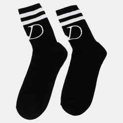 Black/ Cotton Vlogo Socks
