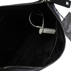 Valentino Black Nylon Camouflage Messenger Bag