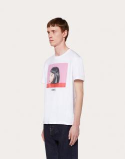 Pre Owned Valentino White Cotton Izumi Miyazaki Crew Neck T Shirt S