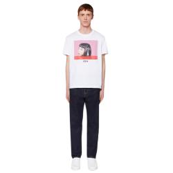 Pre Owned Valentino White Cotton Izumi Miyazaki Crew Neck T Shirt S