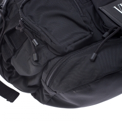 Pre Owned Valentino Black Nylon Backpack