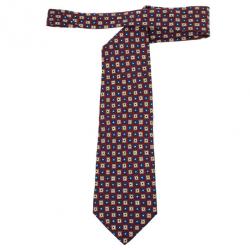 مملوكة مسبقًا Valentino Red Printed Silk Tie