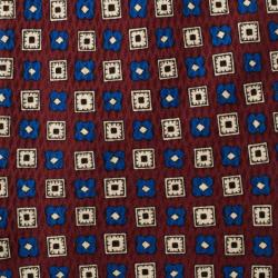 مملوكة مسبقًا Valentino Red Printed Silk Tie