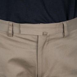 Valentino 21. Khaki Cotton Rockstud Straight Fit Untitled Pants S