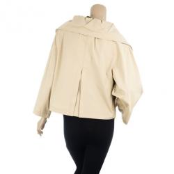 Pre Owned Valentino Cream Cotton Jacket M
