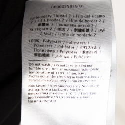 Pre Owned Valentino Black Cotton Charm Bead Embellished T Shirt M