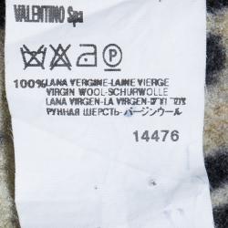 مملوكة مسبقًا Valentino Black Jacket with Leopard Print Lining XL