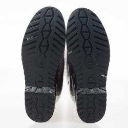 Pre Owned Valentino Lace Print Rubber Rain Boots Size 40