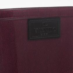 Pre Owned Valentino Lace Print Rubber Rain Boots Size 36