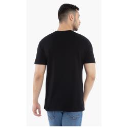 Pre Owned Versace Black Logo Graphic Print T-Shirt L
