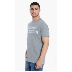 Versace Grey Logo Graphic Print T-Shirt L