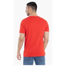 Versace Red Logo Graphic Print T-Shirt XL