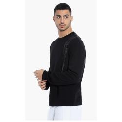 Versace Black Logo Cotton Sweatshirt L