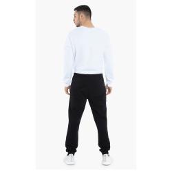 Pre Owned Versace Black Logo Cotton Jogger 2XL