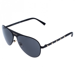 Versace Black MOD.2189 Aviator Sunglasses