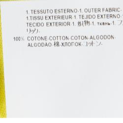 Pre Owned Versace Collection Yellow Camouflage Print Short Sleeve Cotton T-Shirt XXL