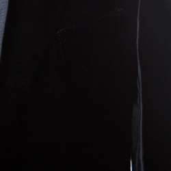 Versace Black Velvet Tailored Blazer XXL