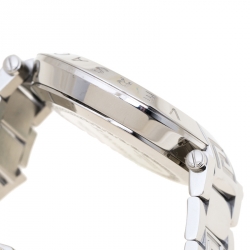 Pre Owned Versace Silver Stainless Steel Reve VQZ Chronograph Men's Wristwatch 46 mm