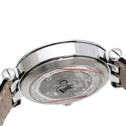 Pre Owned Versace Black Stainless Steel V Race 23C Men's Wristwatch 42 mm