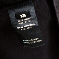 Pre Owned Vetements Black Snoop Dogg Print Cotton Oversized T-Shirt XS