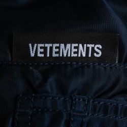 Vetements Black Padded Zip Front Puffer Jacket M