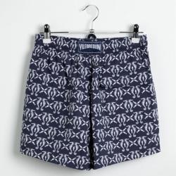 Vilebrequin Blue Printed Swim Trunks L (Available for UAE Customers Only)