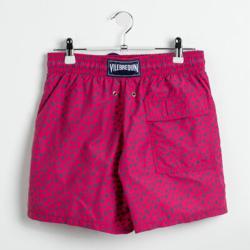 Vilebrequin Red Turtle Print Swim Trunks L (Available for UAE Customers Only)